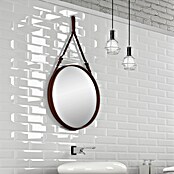 Modern Style Wandfliese Manhattan Biselado Blanco (7,5 x 15 cm, Weiß, Glänzend) | BAUHAUS