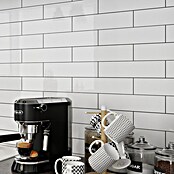 Modern Style Wandfliese Alboran Blanco (7,5 x 30 cm, Weiß, Glänzend) | BAUHAUS