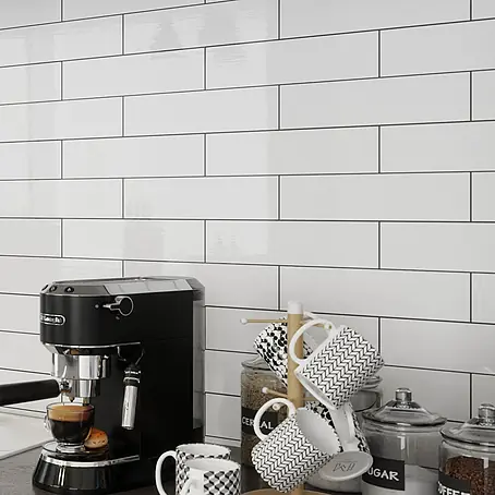 Modern Style Wandfliese Alboran Blanco