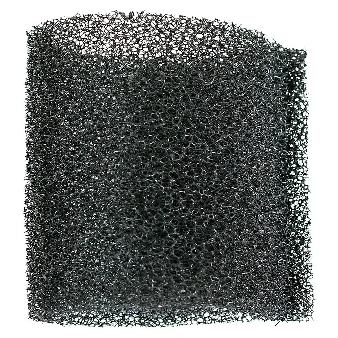 Scheppach Schaumfilter - 5 Stk., Passend für: Scheppach Nass-Trockensauger ASP20-ES/ASP30-0/ASP30-ES - Schwarzer Filterschwamm mit offenzelliger Struktur, ideal für Aquarien und Teiche. Effektive Filterung durch die poröse Beschaffenheit.
