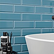 Modern Style Wandfliese Metro Biselado Azul 730 (9,8 x 29,8 cm, Blau, Glänzend) | BAUHAUS
