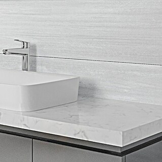 Wandfliese Layers Base Gris (30 x 90 cm, Grau, Matt)