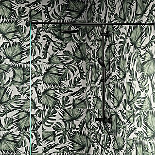 Domicil Wandfliese Living Concrete Jungledrum (30 x 60 cm, Grün/Weiß, Matt)