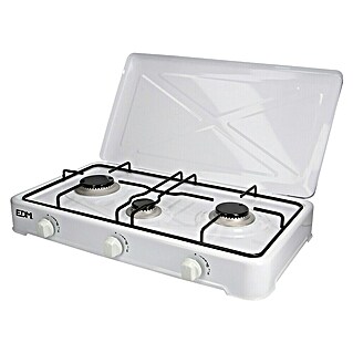 EDM Hornillo de gas (Número de quemadores: 3 ud., 37 x 60 x 10 cm, 4,45 kW)