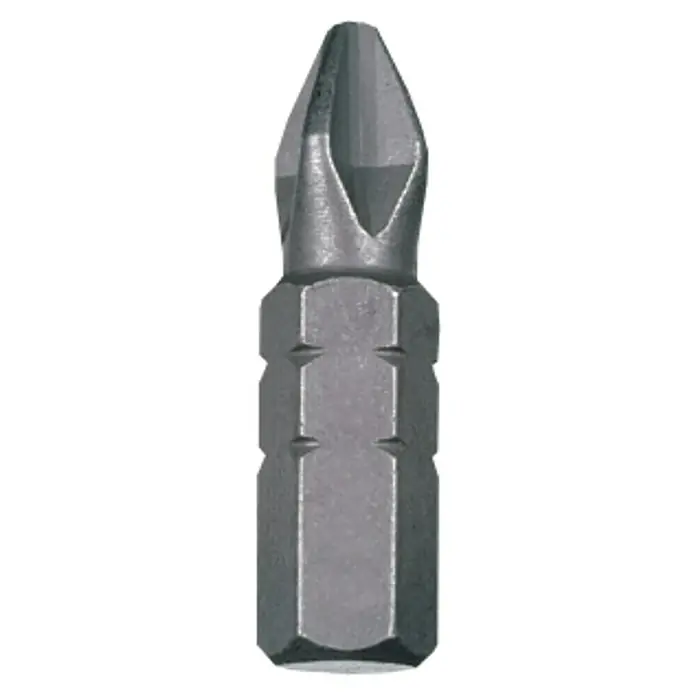 Connex Punta COXT973602 - PH 2, 25 mm - Imagen de una punta de destornillador con un extremo Pozidriv, ideal para cualquier tarea de atornillado. Perfecto para operarios y amantes del bricolaje.