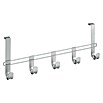 Metaltex Hakenleiste (L x B x H: 42,5 x 4 x 15,5 cm, Anzahl Haken: 5 Stk.)