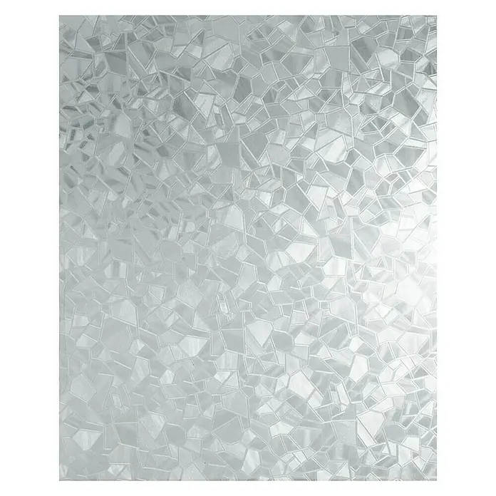 D-c-fix Glasfolie Splinter - 200 x 45 cm, Transluzent, Selbstklebend - Dekorfolie mit Mosaikmuster für Fenster und Glasflächen, ideal für Sichtschutz und Dekoration im Innenbereich.