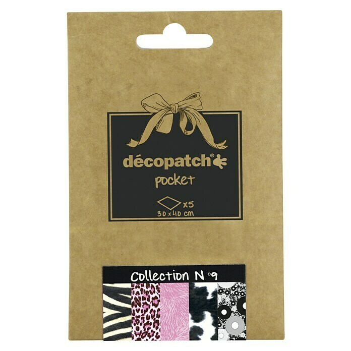 Décopatch Papel decorativo Pocket N9 (40 x 30 cm, Papel)