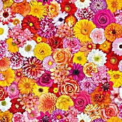 Mantel para mesa a metros Manhattan Flora (Ancho: 140 cm, Multicolor)