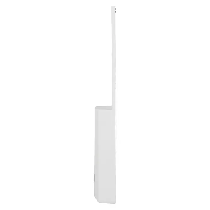 Homematic IP Fenstersensor HmIP-SRH - Weiß, 16 x 32 x 143 mm, Batteriebetrieben - Nahaufnahme einer weißen, modernen WC-Bürstengarnitur mit langem Griff und schlichtem Design.