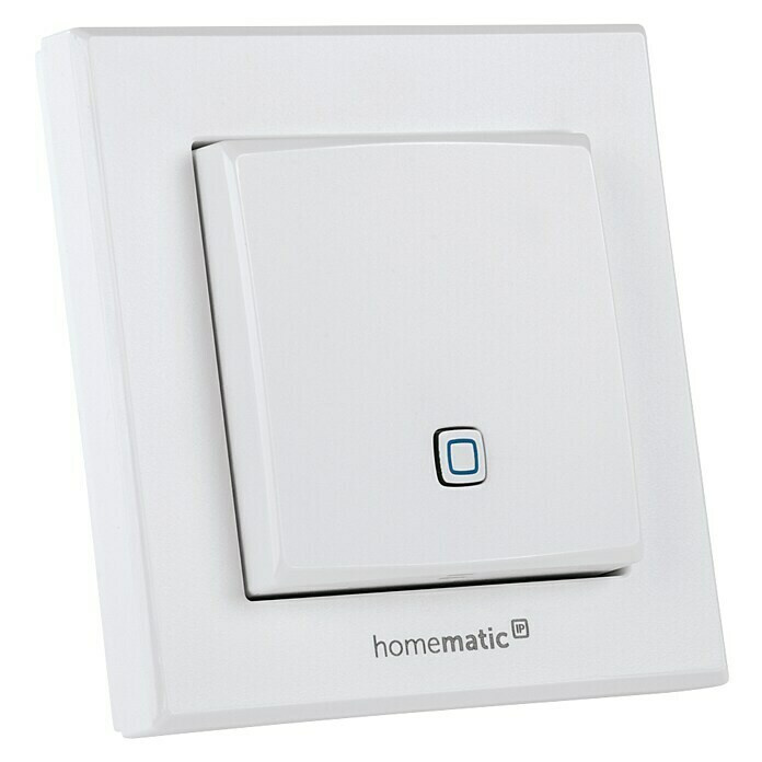 Homematic IP Funk-Temperatursensor (Weiß, 20 x 86 x 86 mm, Batteriebetrieben)