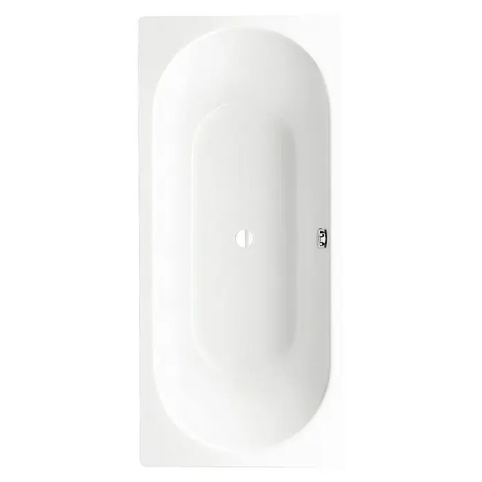 Kaldewei Badewanne Classic Duo 110 - 180 x 80 cm, Stahl-Email, Alpinweiß - Ein Überblick über eine moderne, rechteckige Badewanne in Weiß, die eine elegante und minimalistische Ästhetik für jedes Badezimmer bietet.