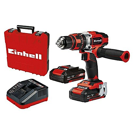 Einhell PXC 18V Akku-Schlagbohrschrauber TE-CD 18/48 Li-i (18 V, 2 Akkus, 2 Ah, 48 Nm)
