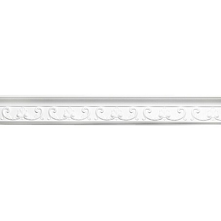 Zierprofil Prestige Isabell (200 x 8 x 13 cm, Expandiertes Polystyrol (EPS))