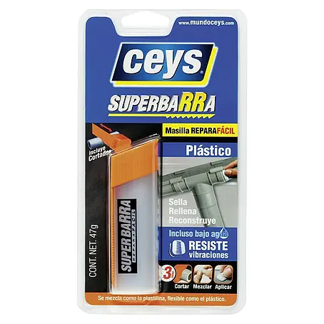 Ceys  Masilla epoxi Superbarra Plástico