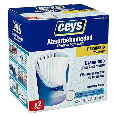 Ceys  Pack de recambios para el deshumidificador Climatic