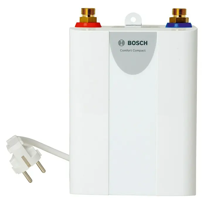 Bosch Kleindurchlauferhitzer Tronic Comfort - 3,6 kW, 1,8 l/min - Kompakter Bosch Comfort Warmwasserbereiter für den Hausgebrauch, ideal für die schnelle und effiziente Warmwasserversorgung.