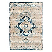 Kayoom Kurzflorteppich Baroque II (Creme/Blau, 170 x 120 cm, 100 % Polyester)