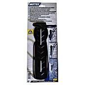 Mottez Gancho de pared para bicicletas B865V (Apto para: 1 bicicleta, Negro)