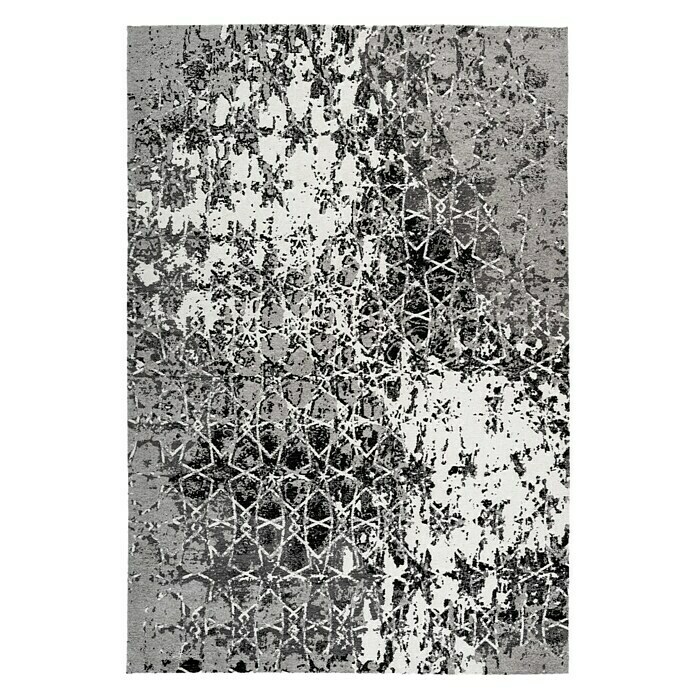 Kayoom Kurzflorteppich (Grau, 150 x 80 cm)