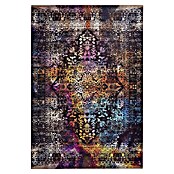 Kayoom Flachgewebeteppich Galaxy (Braun/Multi, 150 x 80 cm, 100 % Polyester)