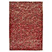 Kayoom Echtlederteppich (Rot, 230 x 160 cm)