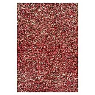 Kayoom Lederteppich Finish (Rot, 290 x 200 cm, 100 % Leder)