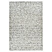 Kayoom Echtlederteppich (Grau/Silber, 290 x 200 cm)
