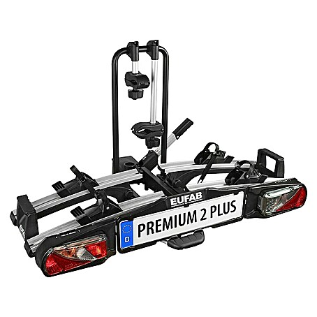 Eufab Fahrradträger Premium II Plus (Geeignet für: E-Bikes, Traglast: 60 kg)