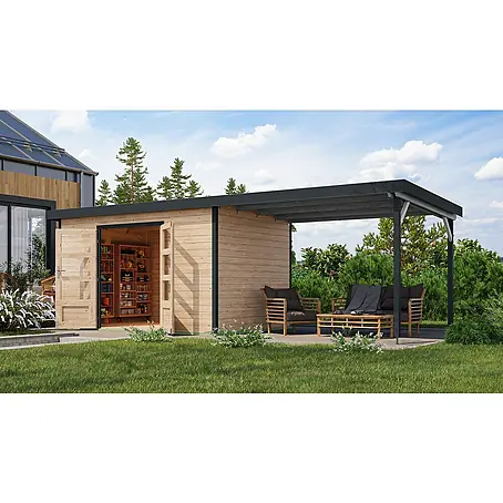 Karibu  Gartenhaus Pluto 7 A