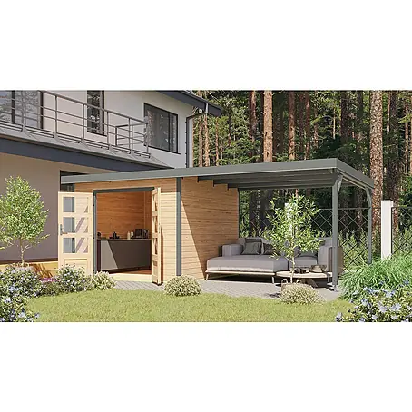 Karibu  Gartenhaus Pluto 6 A