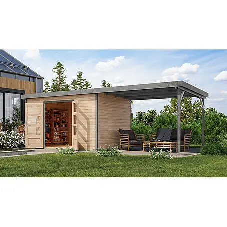 Karibu  Gartenhaus Pluto 7 A