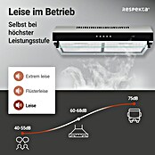 Respekta Unterbauhaube Lili (Breite: 60 cm, Max. Gebläseleistung Abluftbetrieb: 200,9 m³/h, Edelstahl) | BAUHAUS