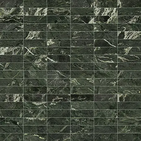 Atlas Concorde Solution Marble Vison Mosaikfliese Verde Bosco