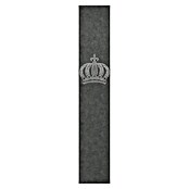 Glööckler Pompöös Provence Vliestapete Panel Krone (Schwarz, Metalloptik, 3 x 0,53 m) | BAUHAUS