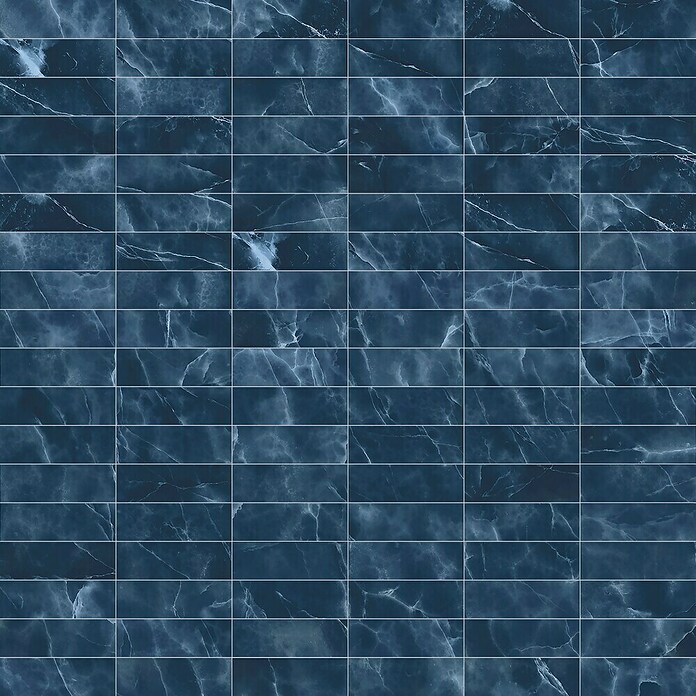 Atlas Concorde Solution Marble Vison Mosaikfliese Onice Blue (30 x 30 cm, Grau, Glänzend) | BAUHAUS
