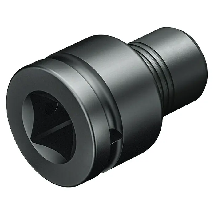 Fein Werkzeughalter - Passend für: 3/4" Außenvierkant ISO 1174-2 F 20, 1 Stk. - Schwarzer Steckschlüssel-Adapter mit präziser sechseckiger Öffnung, ideal für Werkstatt und Heimwerker. Robuste Konstruktion für hohe Beanspruchung.