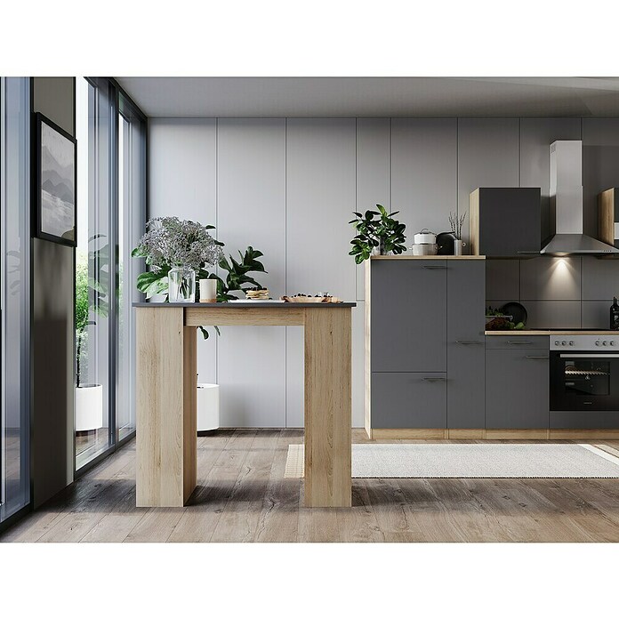 Respekta Merle Bartisch (L x B x H: 67 x 138 x 108 cm, Grau Matt) | BAUHAUS