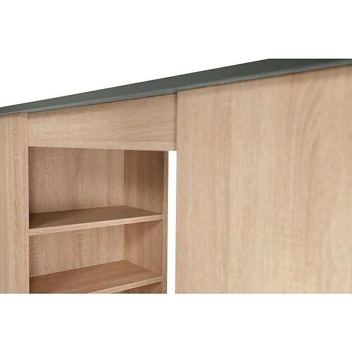 Respekta Merle Bartisch (L x B x H: 67 x 138 x 108 cm, Grau Matt) | BAUHAUS