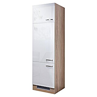 Flex-Well Valero Kühlumbauschrank (B x T x H: 60 x 57 x 200 cm, Weiß)