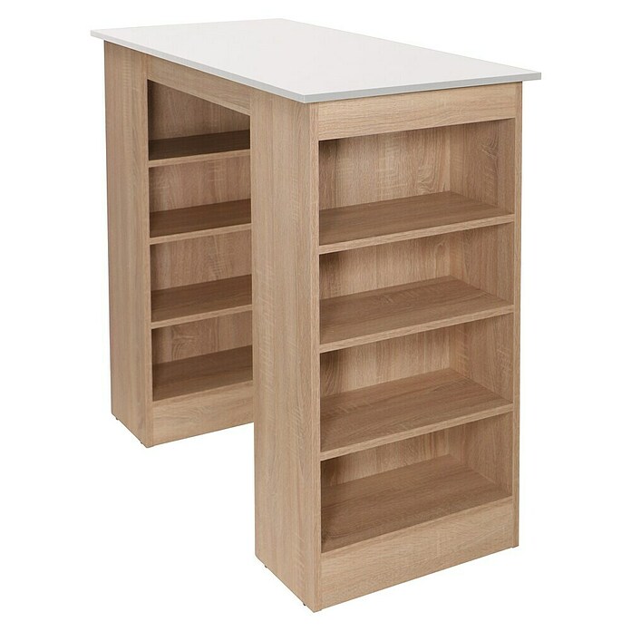 Respekta Merle Bartisch (L x B x H: 67 x 138 x 108 cm, Weiß Matt) | BAUHAUS