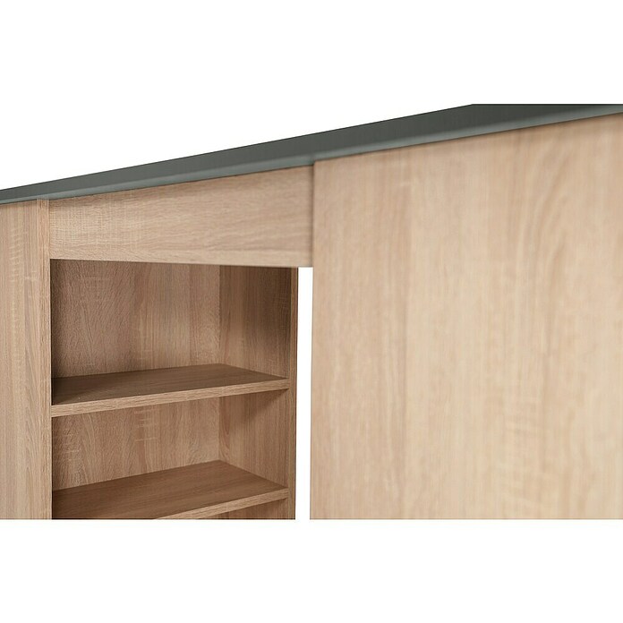 Respekta Merle Bartisch (L x B x H: 67 x 138 x 108 cm, Grau Matt) | BAUHAUS