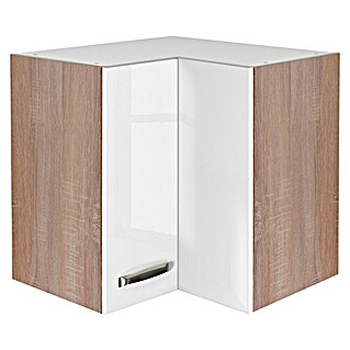 Flex-Well Valero Eck-Hängeschrank (32 x 60 x 54,8 cm, Weiß)