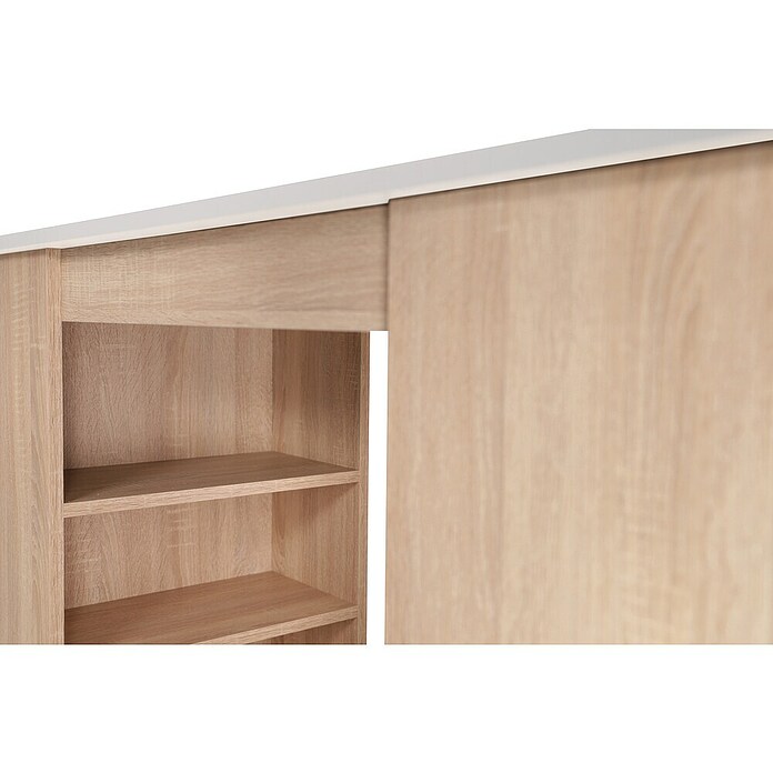 Respekta Merle Bartisch (L x B x H: 67 x 138 x 108 cm, Weiß Matt) | BAUHAUS