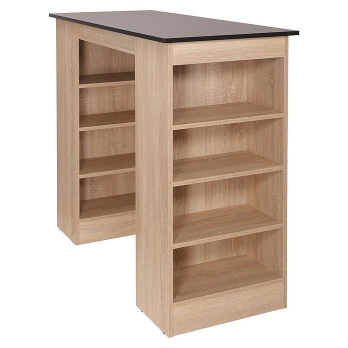 Respekta Merle Bartisch (L x B x H: 67 x 138 x 108 cm, Schwarz Matt) | BAUHAUS