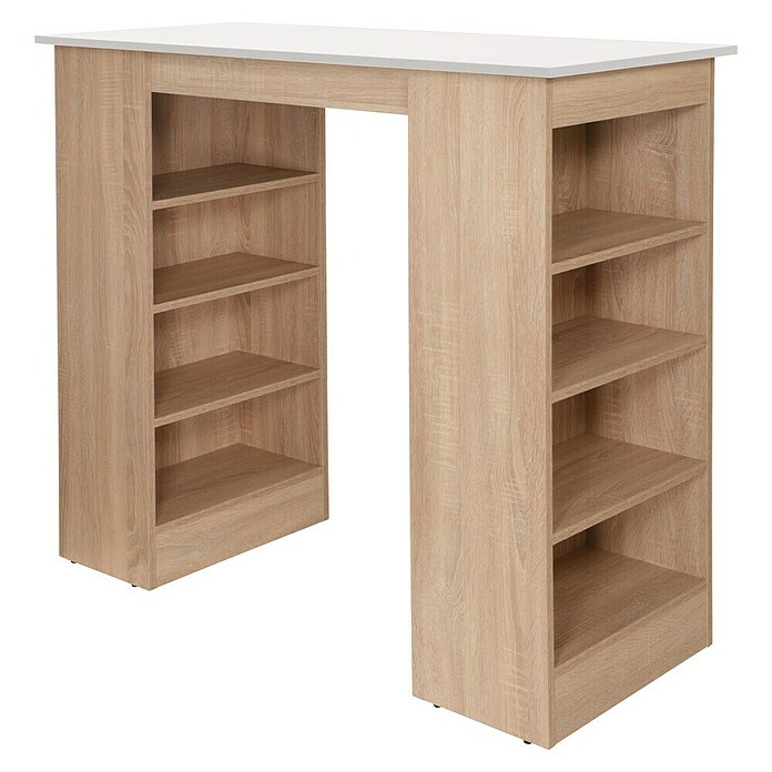 Respekta Merle Bartisch (L x B x H: 67 x 138 x 108 cm, Weiß Matt) | BAUHAUS
