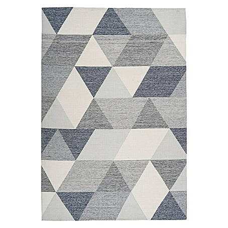 Kayoom Flachgewebeteppich Yoga (Grau/Elfenbein, 170 x 120 cm, 100 % Polyester)