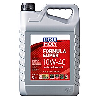 Liqui Moly Leichtlaufmotorenöl Formula Super 10W-40 (10W-40, A3/B3, 5 l)