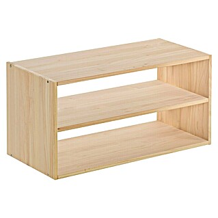 Astigarraga Dinamic Holzregal (H x B x T: 36,2 x 70,8 x 33 cm, Traglast pro Boden: 50 kg, Anzahl Böden: 1 Stk., Natur)