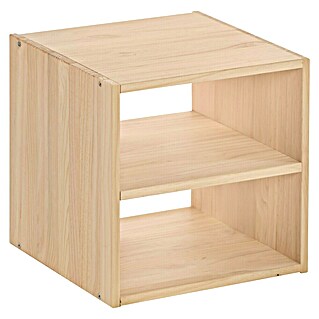 Astigarraga Dinamic Holzregal (H x B x T: 36,2 x 36,2 x 33 cm, Traglast pro Boden: 50 kg, Anzahl Böden: 1 Stk., Natur)